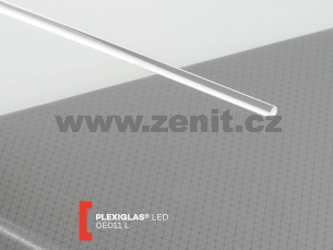 Kulatá tyč Plexiglas LED světlovodivá 8mm 0E011 L   (délka: 2000 mm) 