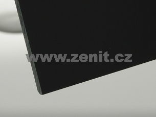 Černé plexisklo Nudec XT 5mm 377 (prop. 0%)   (šířka: 2050 mm, délka: 3050 mm) 