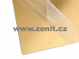Plexisklo zrcadlo 3mm zlaté   (šířka: 1520 mm, délka: 2050 mm) 