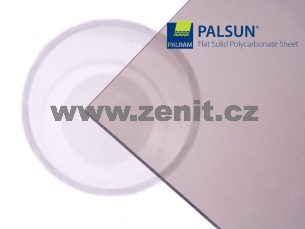 Plný polykarbonát Palsun mono 2UV bronz 4mm   (šířka: 2100 mm, délka: 7000 mm) 