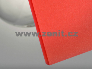 Pískované plexisklo Plexiglas Satinice 6mm červený 3H12 DC (tomato)   (šířka: 1520 mm, délka: 2030 mm) 