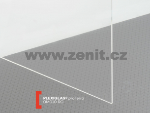 Plexisklo recyklované čiré Plexiglas proTerra 5mm   (šířka: 2050 mm, délka: 3050 mm) 