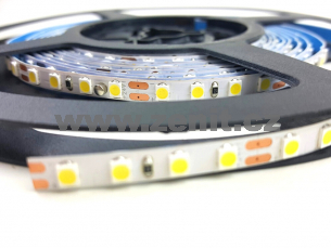 LED pásek 24V, bílá 6500K, šíře 5mm   (délka: 1000 mm) 