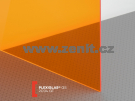Oranžové plexisklo Plexiglas GS 3mm 2C04 (prop. 39%)  , 1520 mm , 2030 mm