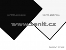 ZenitBOND 3mm Al 0,3 černý lesk RAL9005 / bílý mat RAL9016...