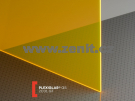 Fluorescentní oranžové plexisklo Plexiglas FLUORESCENT 3mm 2C01...