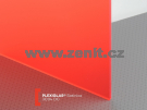 Pískované plexisklo Plexiglas Satinice 6mm červený 3C04 DC...