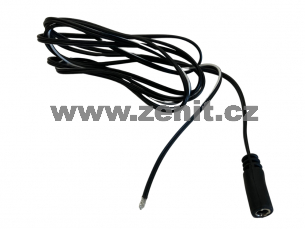 Napájecí kabel se zásuvkou DC 5,5/2,1 pro LED pásek   (délka: 1000 mm) 