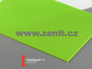 Zelené plexisklo Plexiglas GS 3mm 6H02 (prop. 12%) <br/><span...