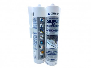 Silikonový tmel na polykarbonát ZENIT