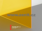 Žluté plexisklo Plexiglas GS 3mm 1C33 (prop. 63%) <br/><span...