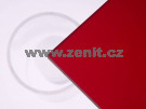 Pískované plexisklo Plexiglas Satinice 6mm červený 3C01 DC (cherry)...