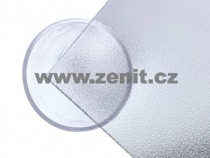 Plný polykarbonát Exolon mono struktura G čirý 6mm   (šířka: 2100 mm, délka: 5000 mm) 