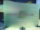 Pískované plexisklo Plexiglas Satinice 6mm zelený 6C03 DC (ice...
