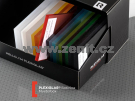 Pískované plexisklo Plexiglas Satinice 6mm šedý 9H02 DC (graphit)...