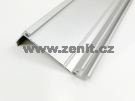 Stěnový profil hliníkový stříbrný elox <br/><span...