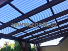Trapézová polykarbonátová deska 76/18 šedá (teploreflexní) Solar...