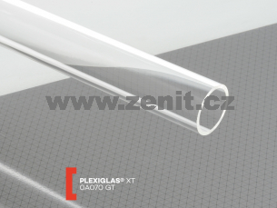 Trubka Plexiglas XT 40/30 čirá 0A070   (délka: 2000 mm) 