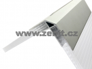 Rohový profil pro tl. 10mm z hliníku stříbrný elox <br/><span...