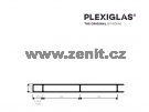 Komůrkové plexisklo Plexiglas Alltop 2/16 čirý <br/><span...