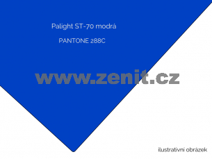 Pěněná PVC deska Palight 3m modrý ST-70