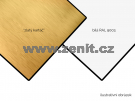 ZenitBOND 3mm Al 0,3 zlatý kartáč / bílý RAL9003 <br/><span...