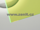 Fluorescentní zelené plexisklo Plexiglas FLUORESCENT 3mm 6C02...